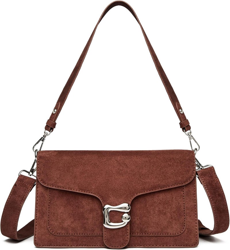 Travistar Store Crossbody Bags for Women Trendy - Small Cross Body Purse Shoulder Bag Leather Handbags Evening Clutch with 2 Straps - Image 1
